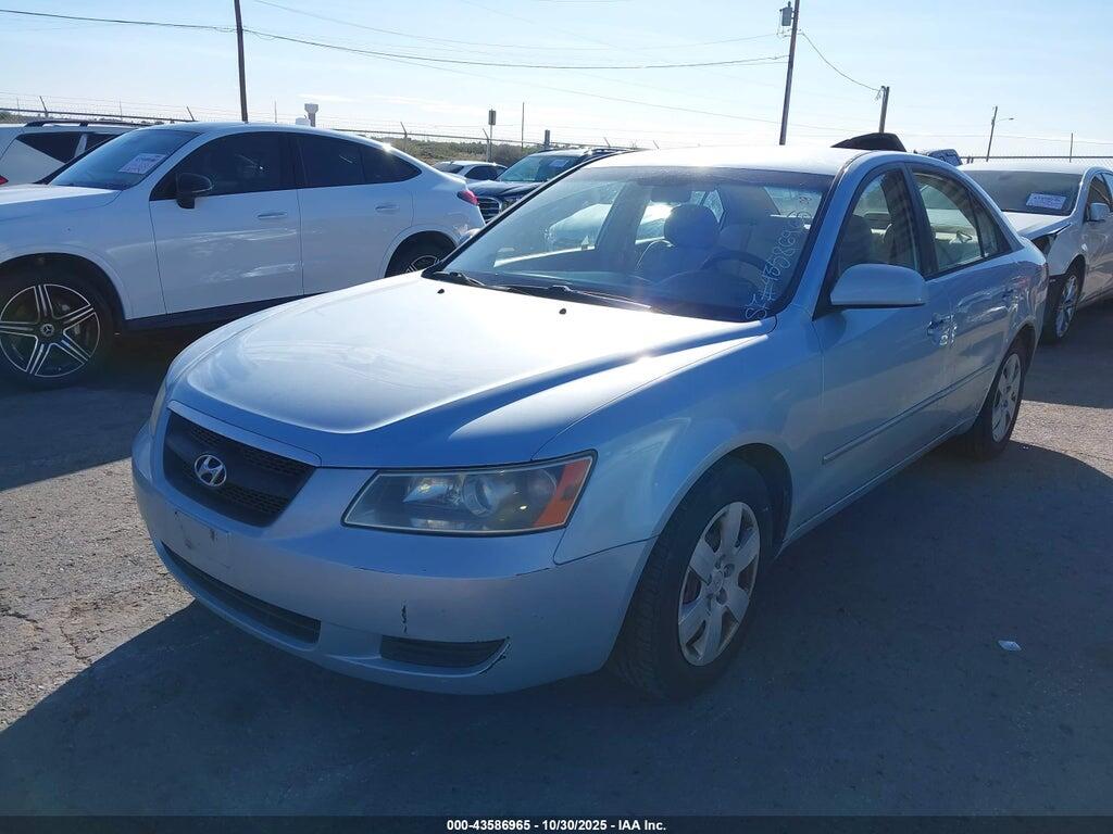 5NPET46C68H304017 2008 HYUNDAI SONATA photo no. 2