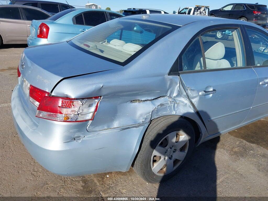 5NPET46C68H304017 2008 HYUNDAI SONATA photo no. 6