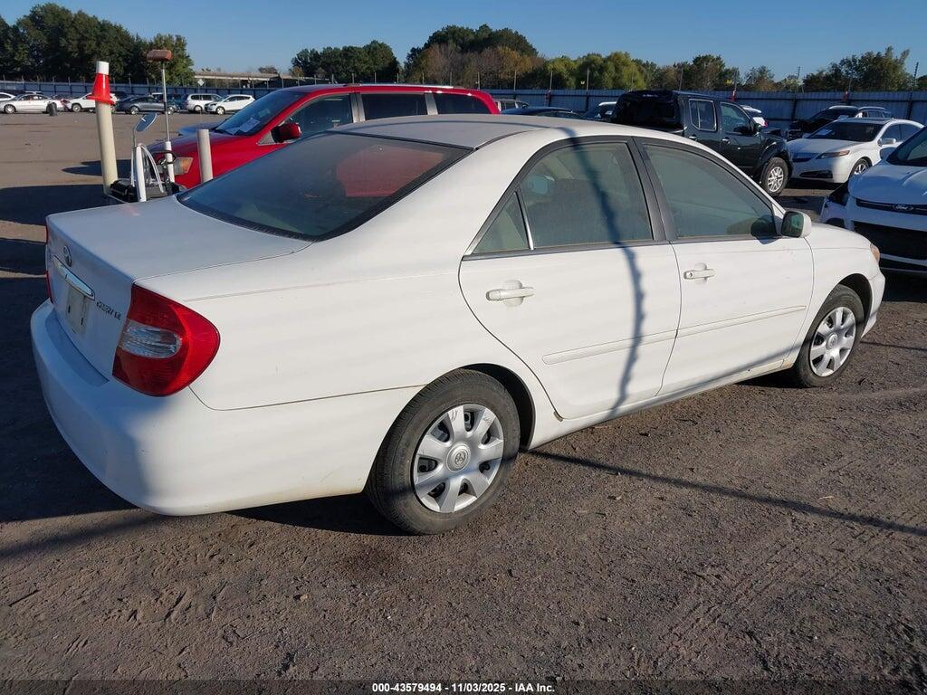 4T1BE32K63U211996 2003 TOYOTA CAMRY photo no. 4