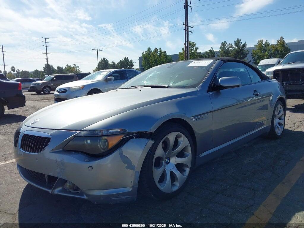 WBAEK135X7CN83633 2007 BMW 650I photo no. 2