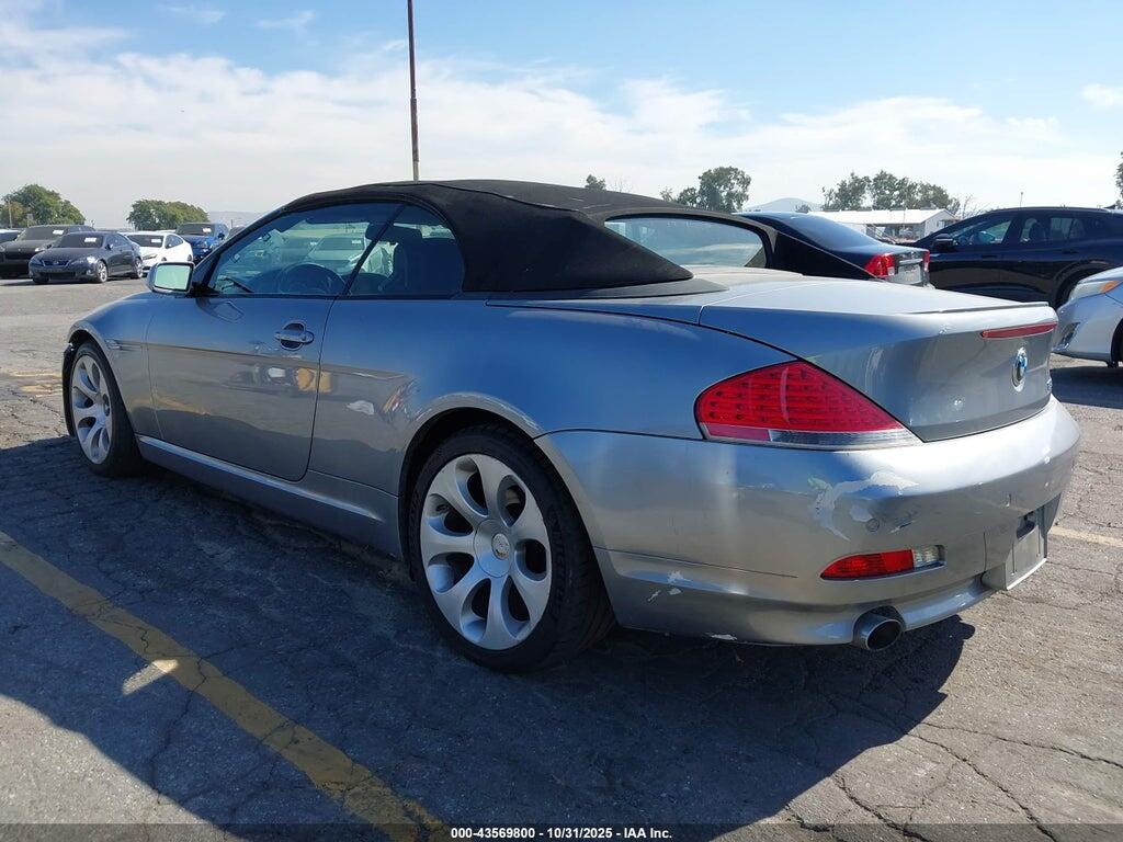 WBAEK135X7CN83633 2007 BMW 650I photo no. 3