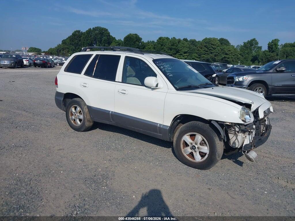 KM8SC73D16U057716 2006 HYUNDAI SANTA FE photo no. 1