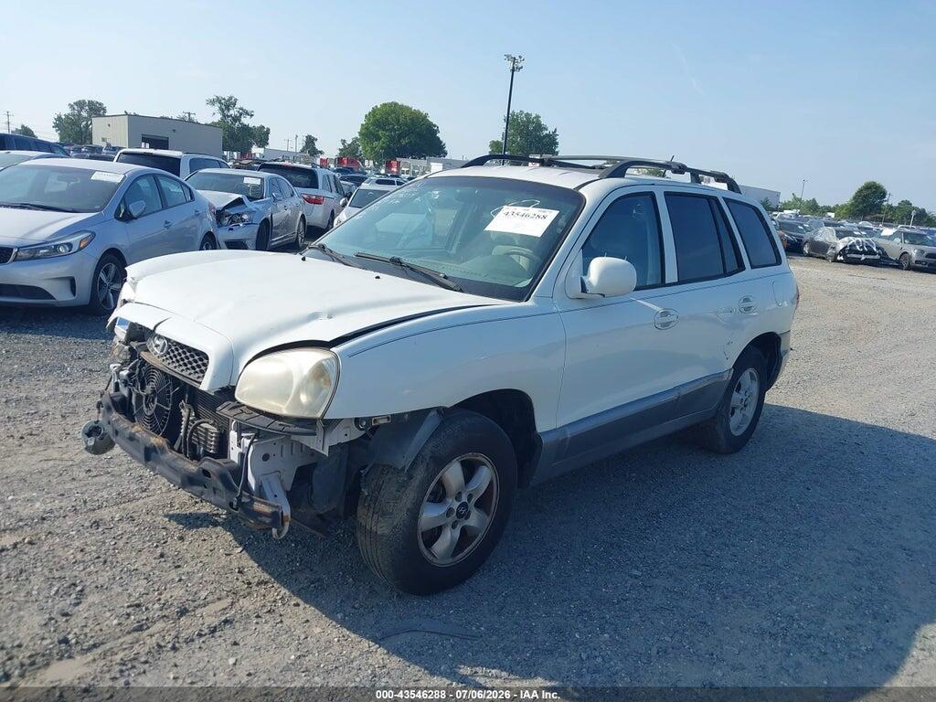KM8SC73D16U057716 2006 HYUNDAI SANTA FE photo no. 2