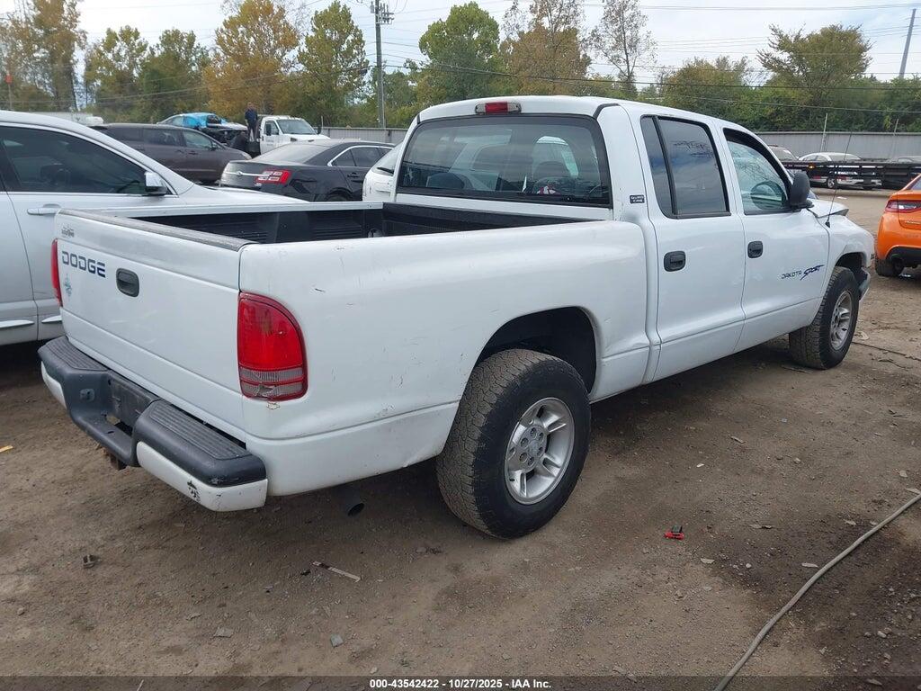 1B7GL2AX3YS718767 2000 DODGE DAKOTA photo no. 4