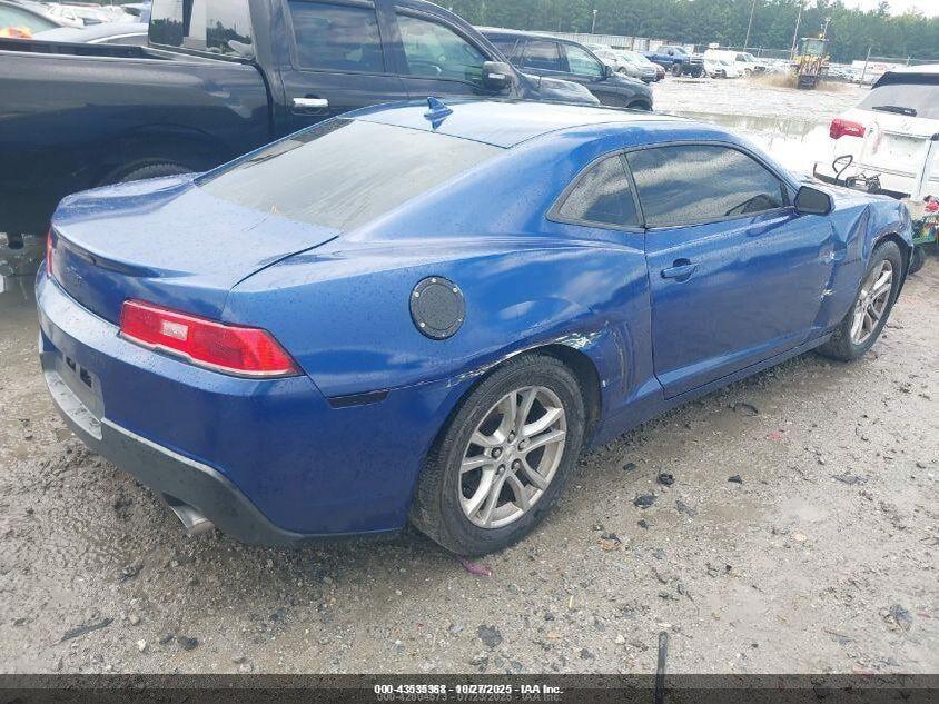 2G1FD1E33F9207691 2015 CHEVROLET CAMARO photo no. 4
