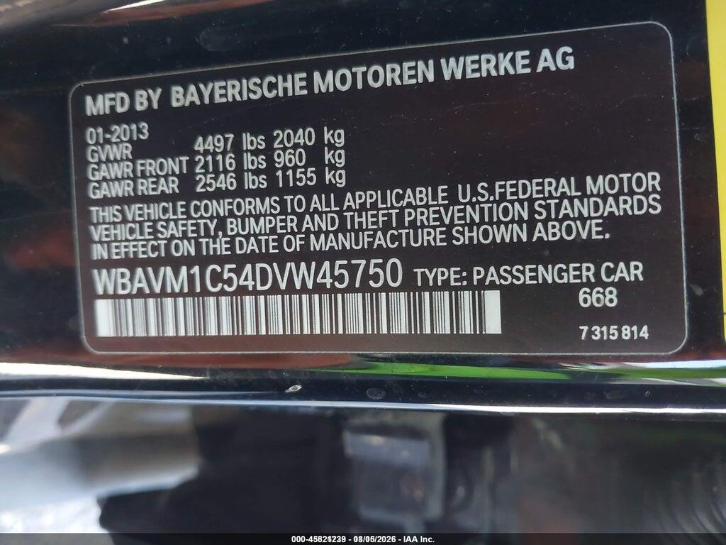 WBAVM1C54DVW45750 2013 BMW X1 photo no. 9