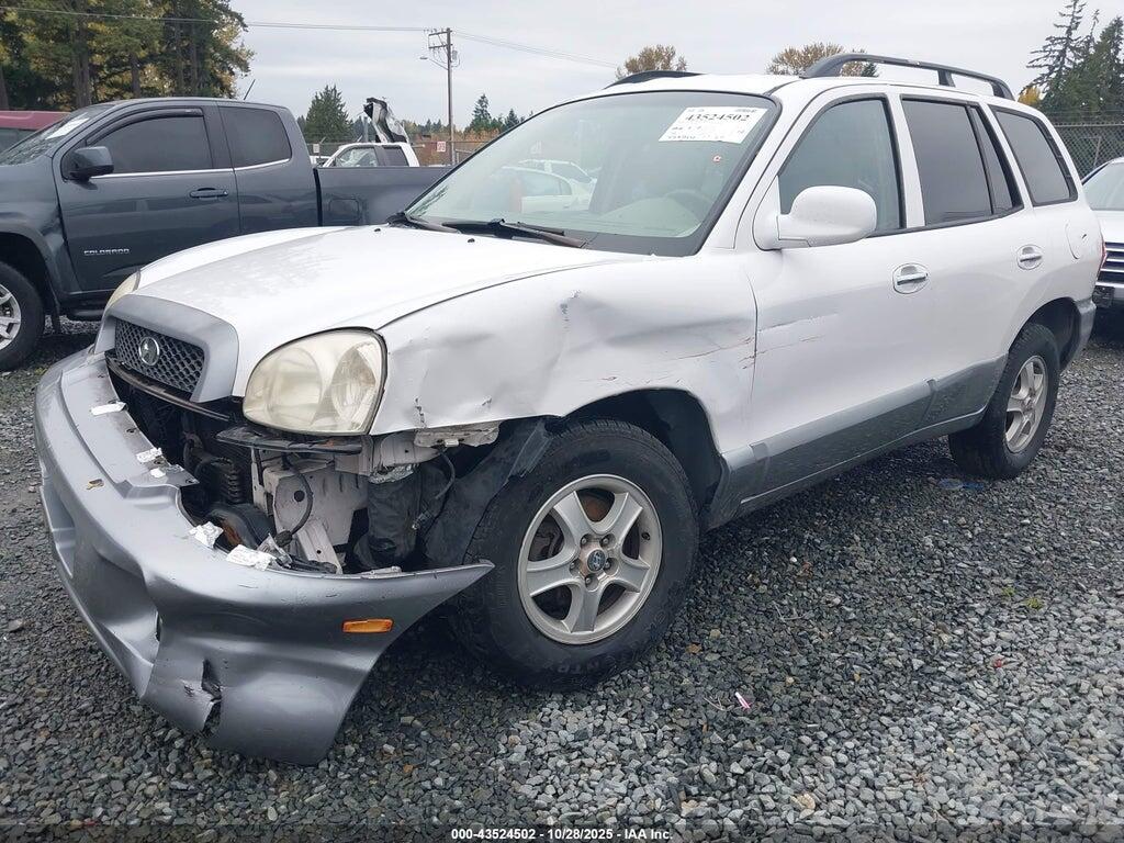 KM8SC13E44U822713 2004 HYUNDAI SANTA FE photo no. 2