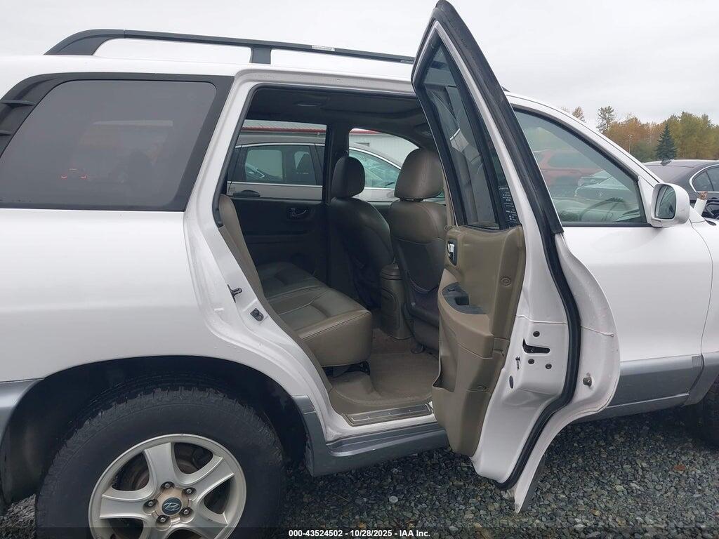 KM8SC13E44U822713 2004 HYUNDAI SANTA FE photo no. 8