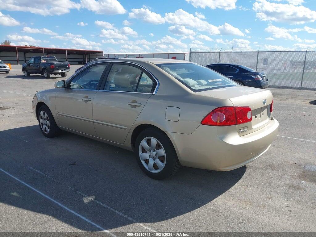 KNAGE123185196040 2008 KIA OPTIMA photo no. 3