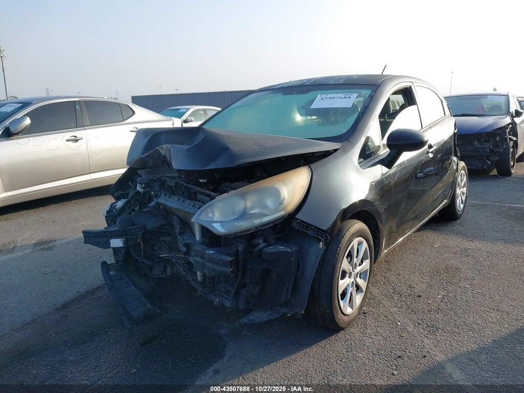 KNADM5A34C6022254 2012 KIA RIO5 photo no. 2