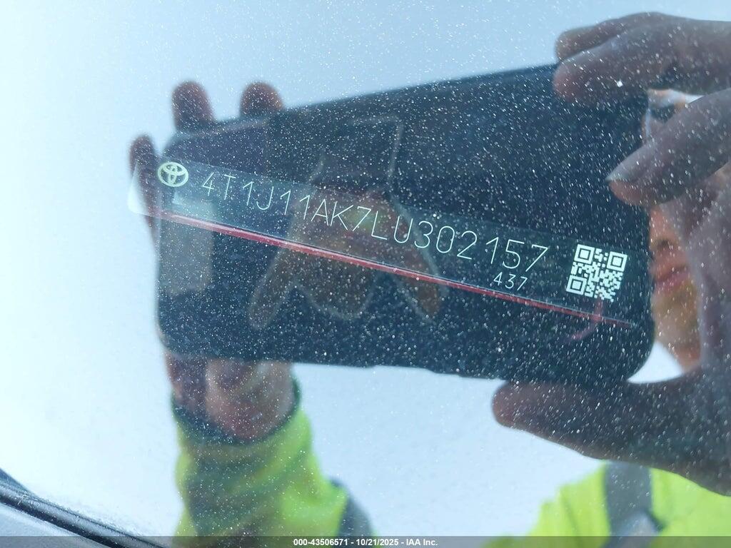 4T1J11AK7LU302157 2020 TOYOTA CAMRY photo no. 9