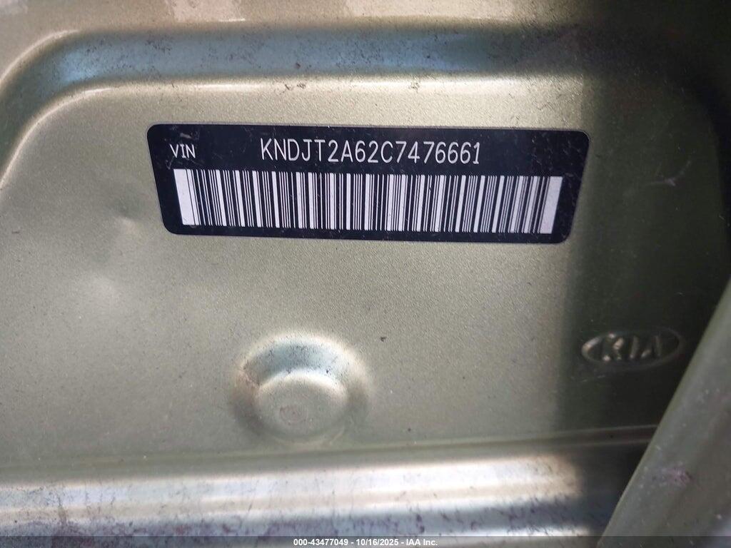 KNDJT2A62C7476661 2012 KIA SOUL photo no. 11