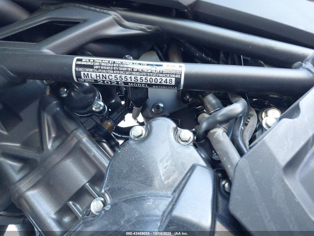 MLHNC5551S5500248 2025 HONDA CBF300 photo no. 10