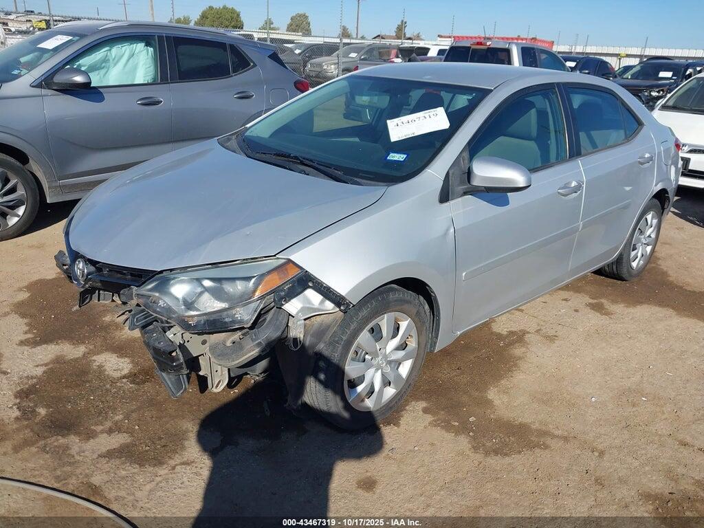 5YFBURHE9FP298676 2015 TOYOTA COROLLA photo no. 2