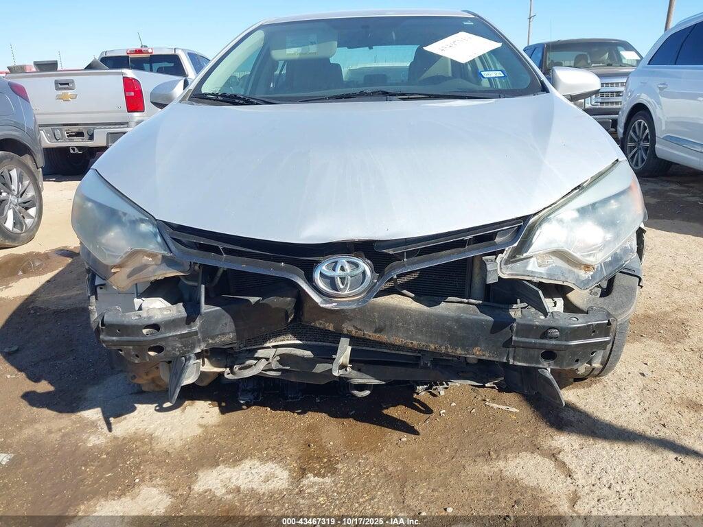 5YFBURHE9FP298676 2015 TOYOTA COROLLA photo no. 6