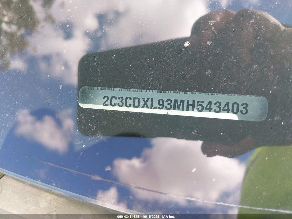 2C3CDXL93MH543403 2021 DODGE CHARGER photo no. 9