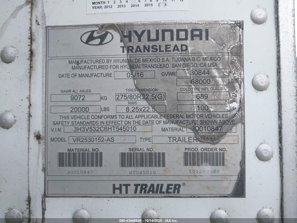 3H3V532C6HT545010 2017 HYUNDAI TRANSLEAD INC OTHER photo no. 9
