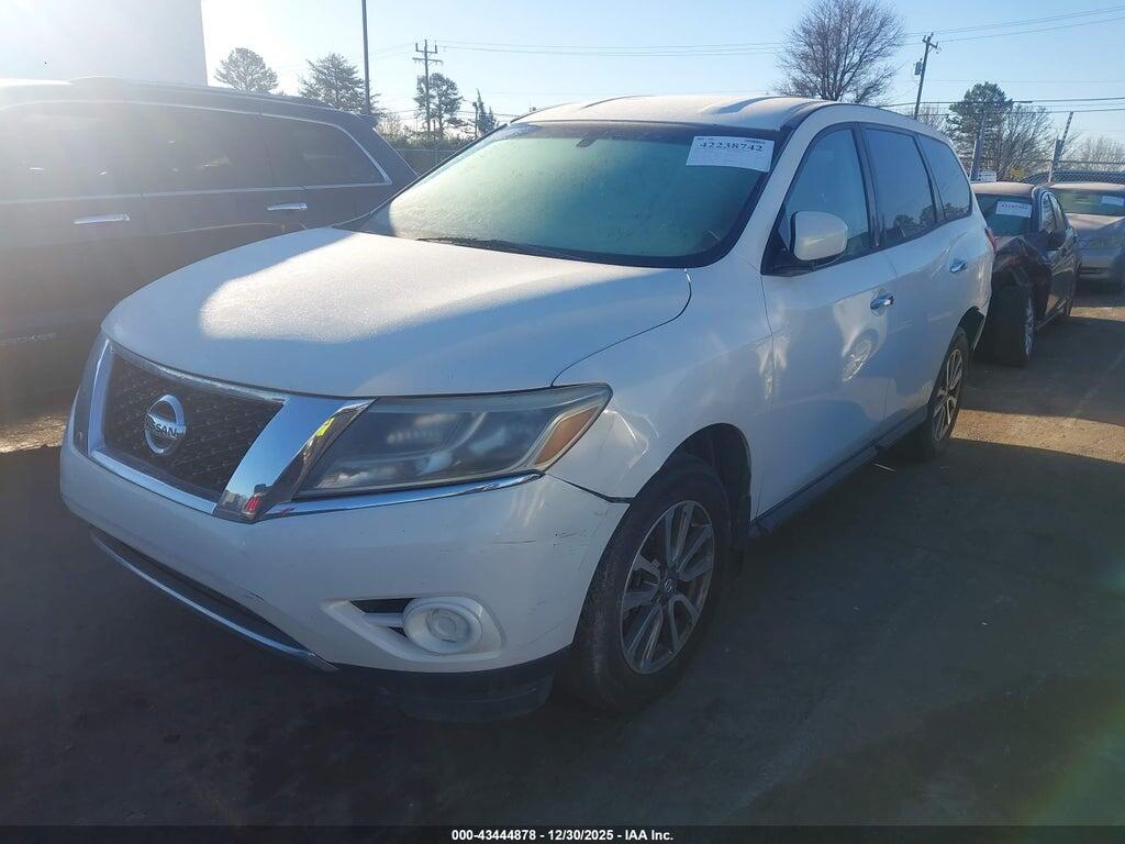 5N1AR2MN4DC657489 2013 NISSAN PATHFINDER photo no. 2