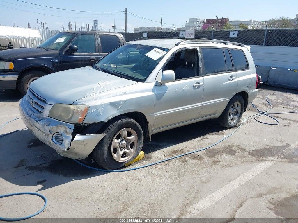 JTEGD21AX30072104 2003 TOYOTA HIGHLANDER photo no. 2