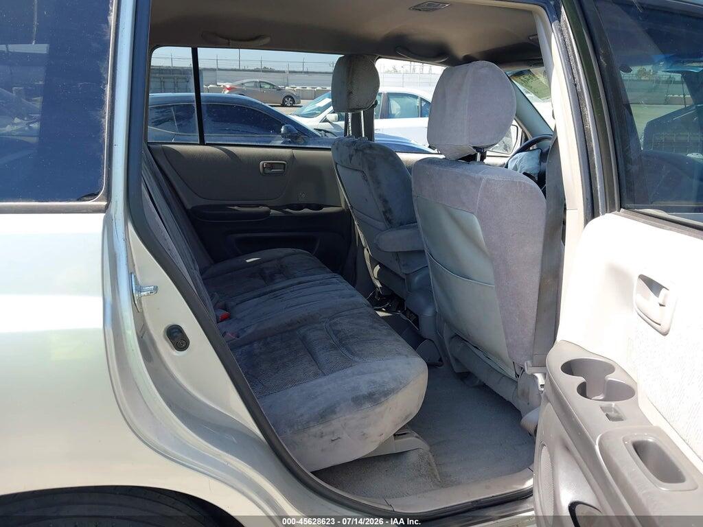 JTEGD21AX30072104 2003 TOYOTA HIGHLANDER photo no. 8