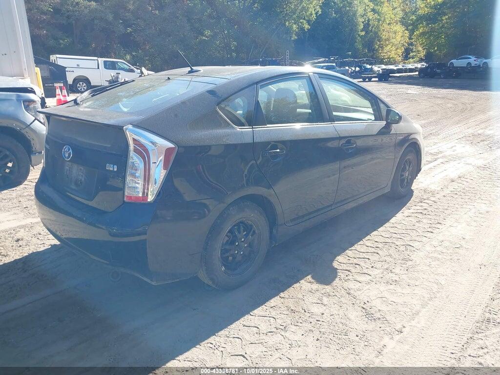 JTDKN3DU4C5453375 2012 TOYOTA PRIUS photo no. 4