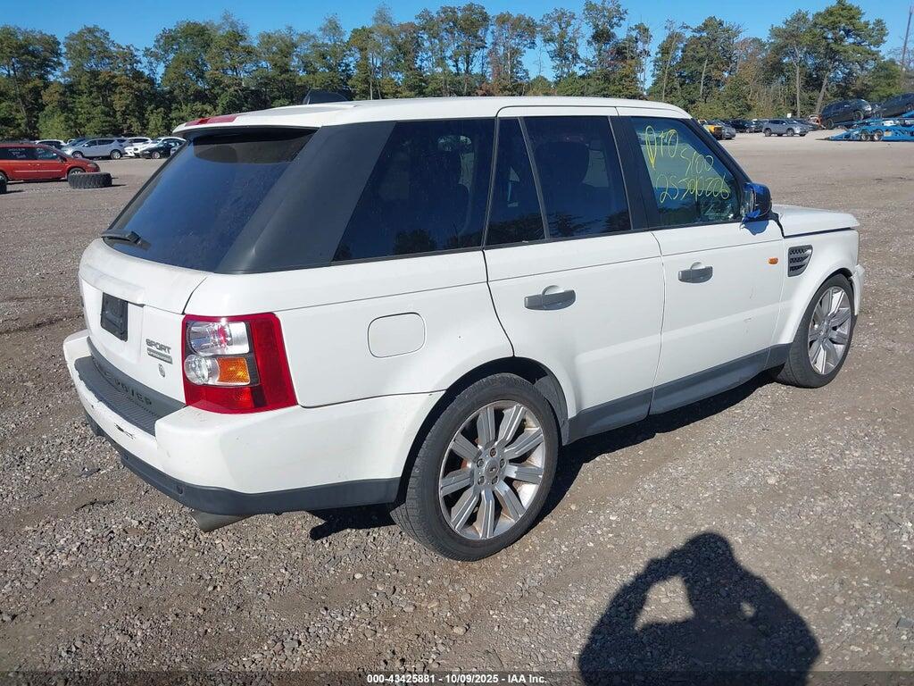 SALSH23468A127409 2008 LAND ROVER RANGE ROVER SPORT photo no. 4