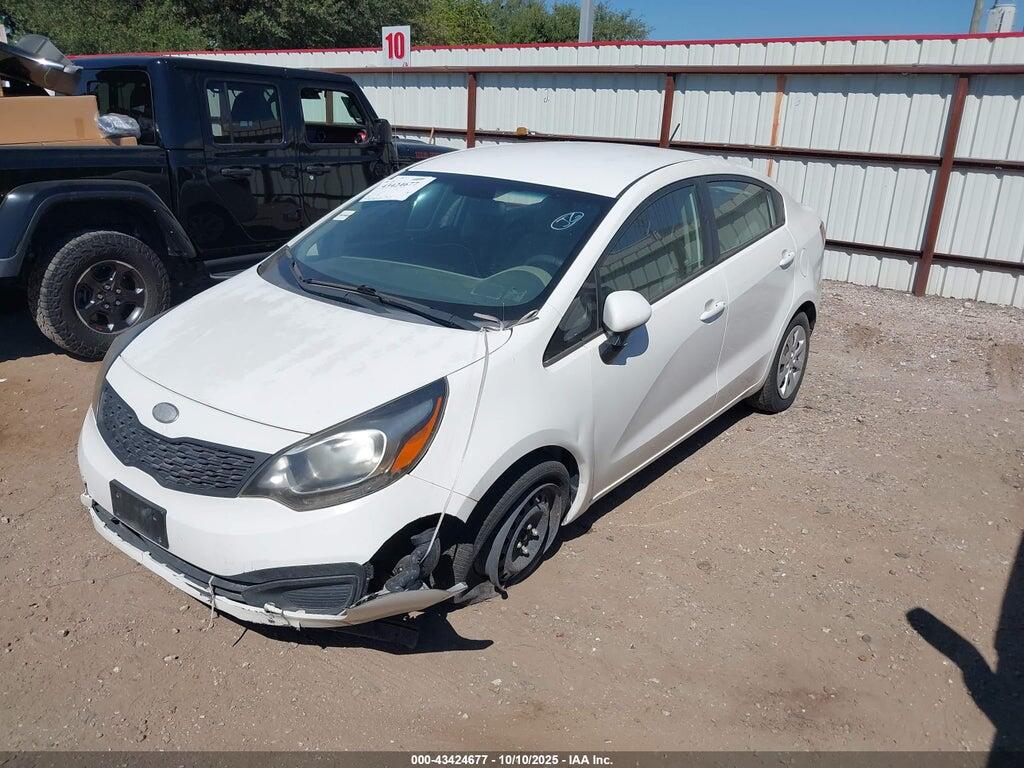 KNADM4A30E6417917 2014 KIA RIO photo no. 2