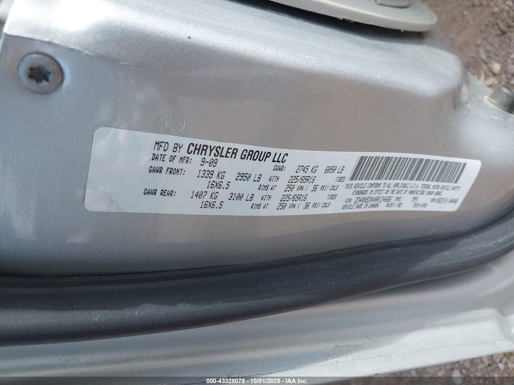 2D4RN5DX4AR124666 2010 DODGE GRAND CARAVAN photo no. 9