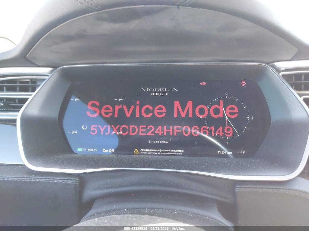 5YJXCDE24HF066149 2017 TESLA MODEL X photo no. 7