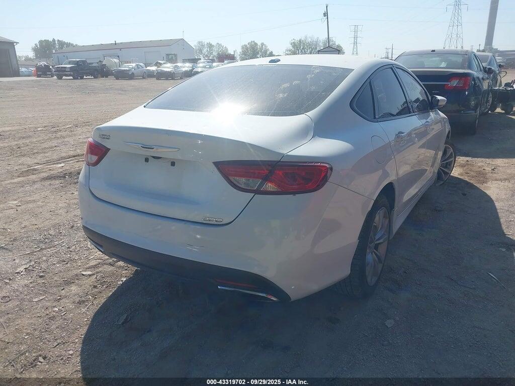 1C3CCCBB7FN614595 2015 CHRYSLER 200 photo no. 4