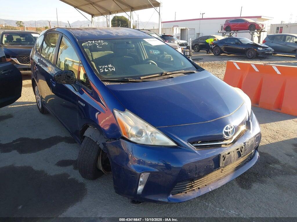 JTDZN3EUXD3225634 2013 TOYOTA PRIUS V photo no. 1