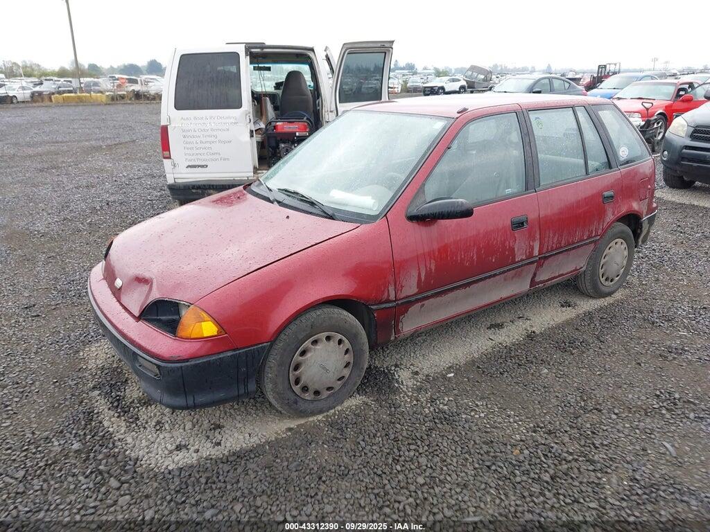 2C1MR6461R6710065 1994 GEO METRO photo no. 2