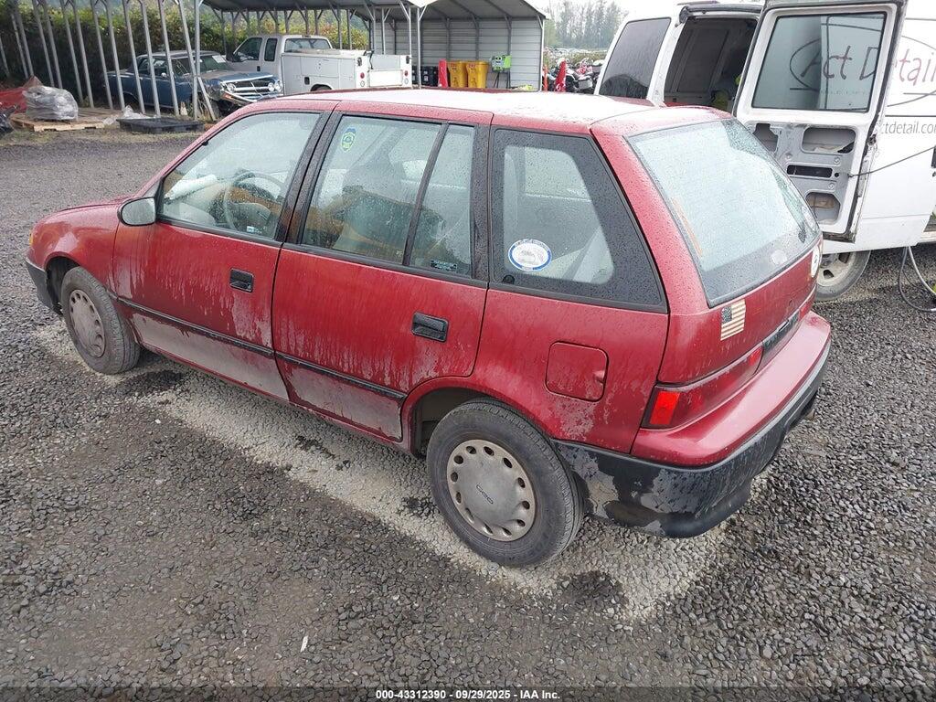2C1MR6461R6710065 1994 GEO METRO photo no. 3