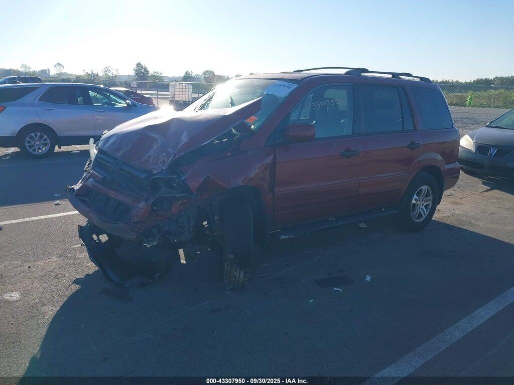 5FNYF18535B035776 2005 HONDA PILOT photo no. 2