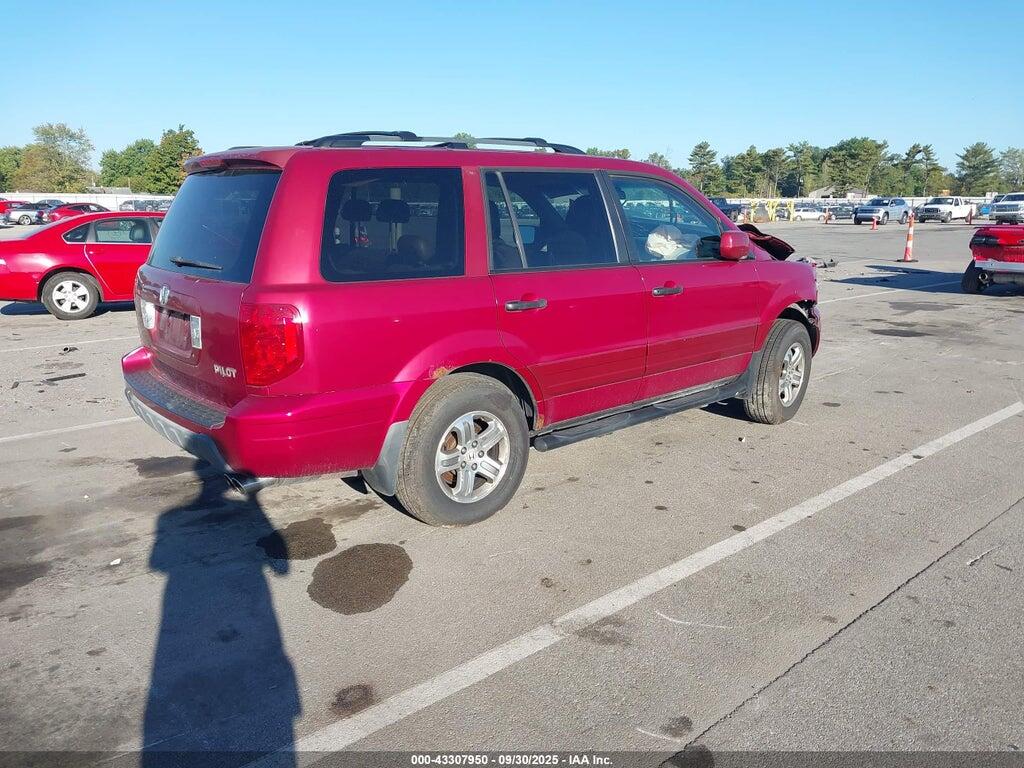 5FNYF18535B035776 2005 HONDA PILOT photo no. 4
