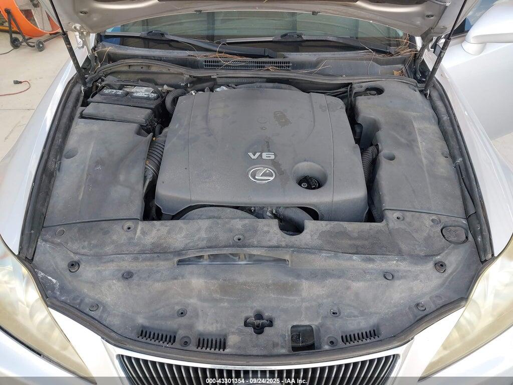 JTHCK262665007279 2006 LEXUS IS 250 photo no. 10