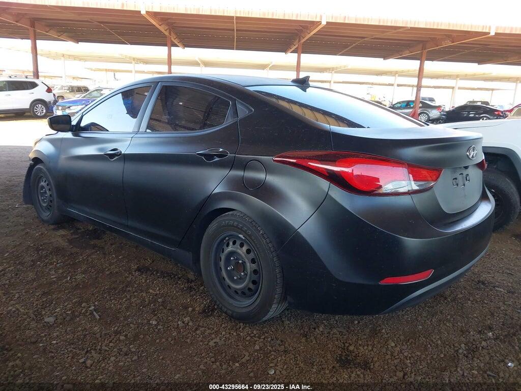5NPDH4AE4GH759906 2016 HYUNDAI ELANTRA photo no. 3