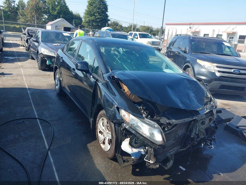 19XFB2F58DE019590 2013 HONDA CIVIC photo no. 1