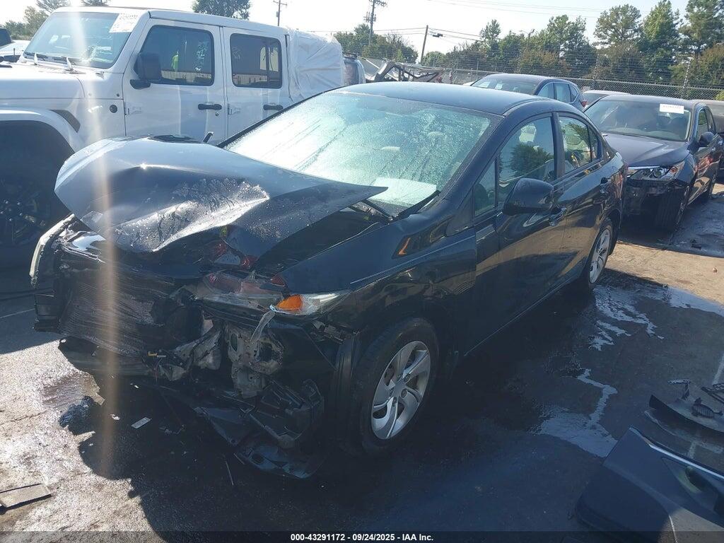 19XFB2F58DE019590 2013 HONDA CIVIC photo no. 2