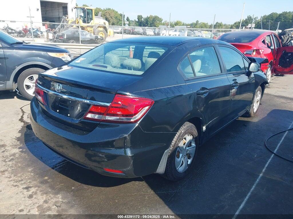 19XFB2F58DE019590 2013 HONDA CIVIC photo no. 4
