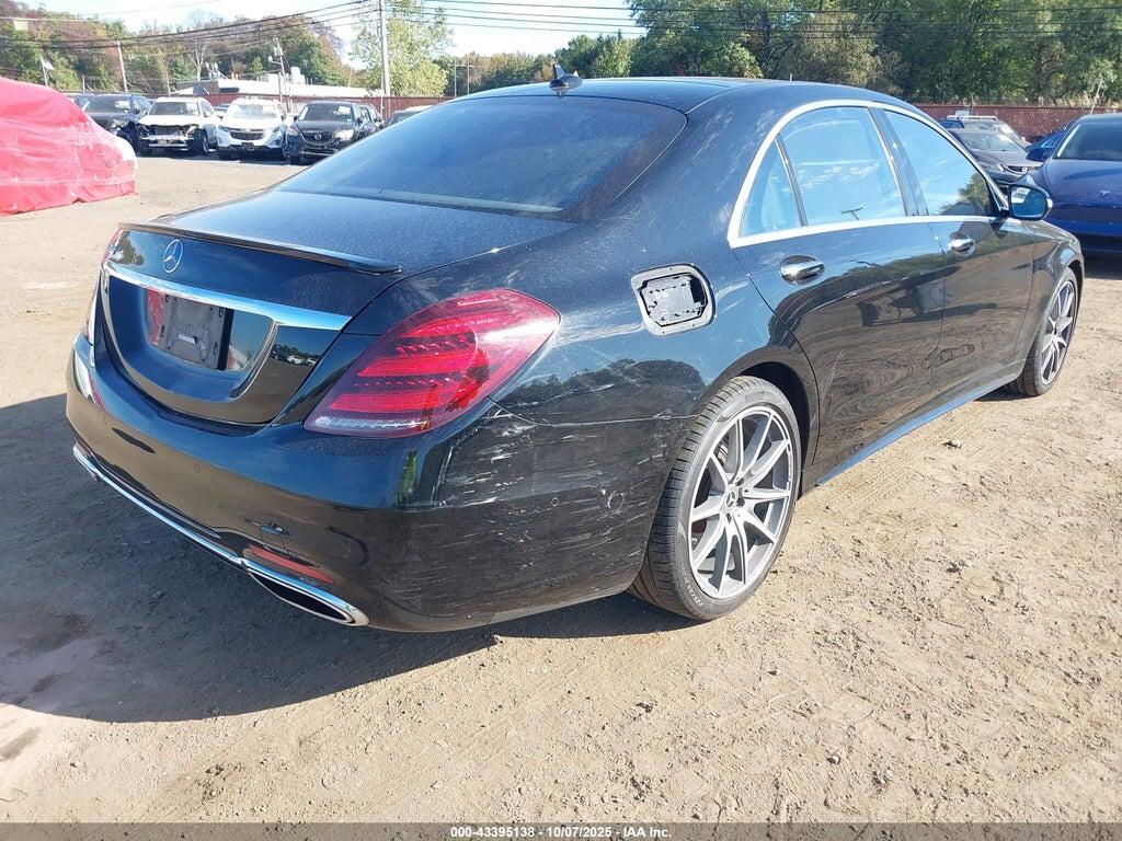 WDDUG8DB2JA394416 2018 MERCEDES-BENZ S 560 photo no. 4