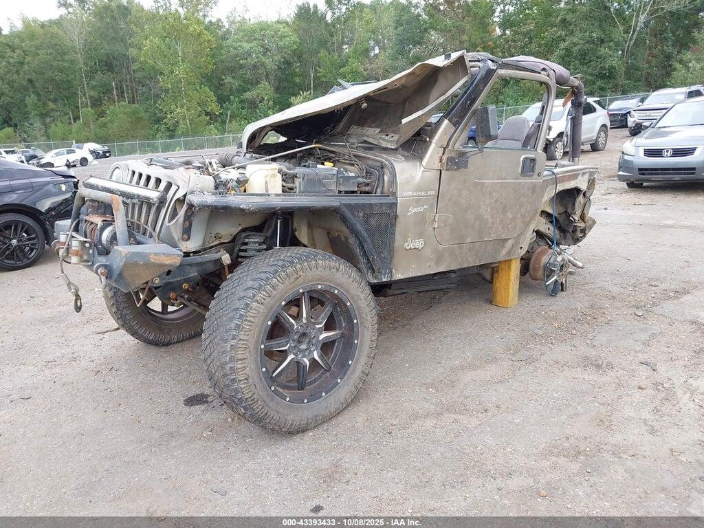 1J4FA49S52P771545 2002 JEEP WRANGLER photo no. 2