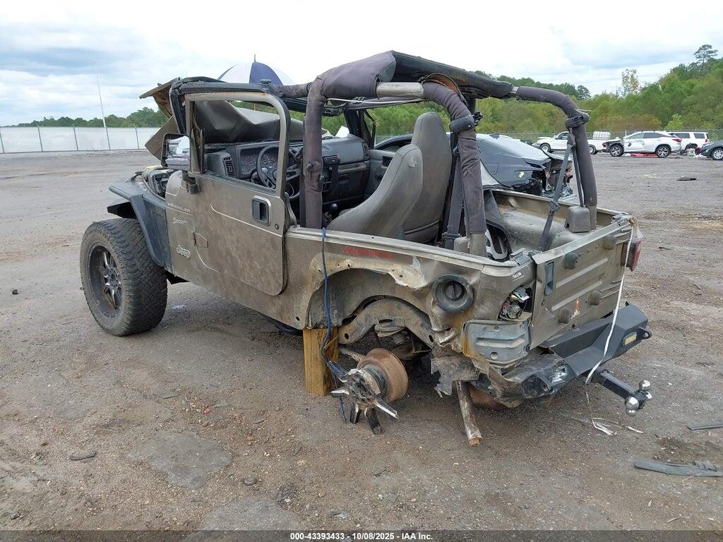 1J4FA49S52P771545 2002 JEEP WRANGLER photo no. 3