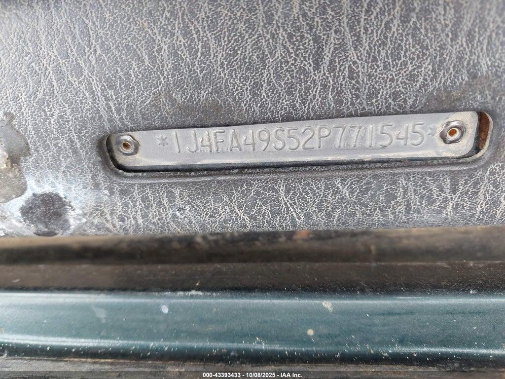 1J4FA49S52P771545 2002 JEEP WRANGLER photo no. 9