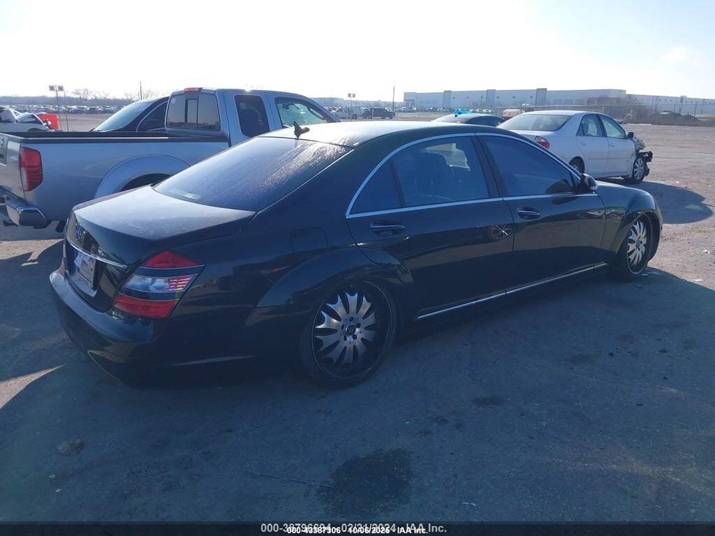 WDDNG71X07A116279 2007 MERCEDES-BENZ S 550 photo no. 4