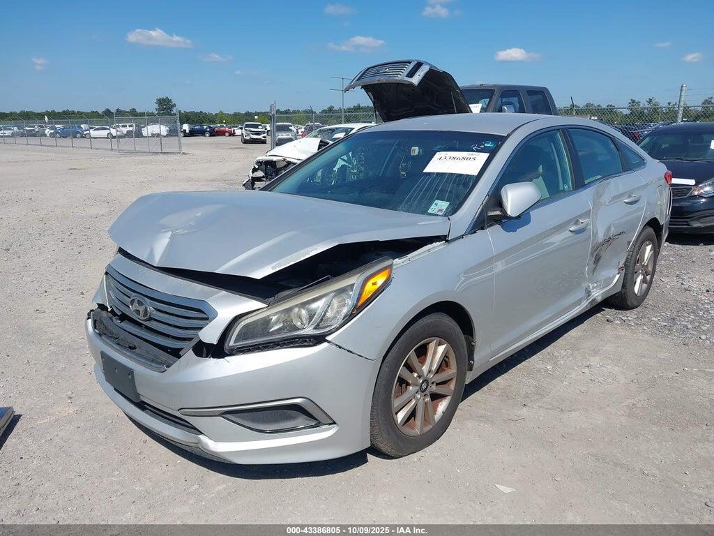 5NPE24AF4GH297345 2016 HYUNDAI SONATA photo no. 2