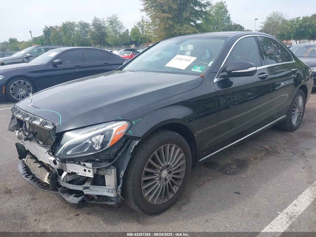 55SWF4KB3FU008942 2015 MERCEDES-BENZ C 300 photo no. 2