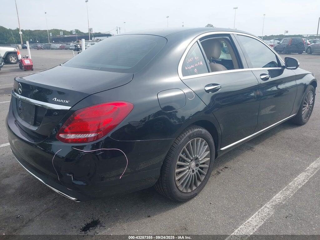 55SWF4KB3FU008942 2015 MERCEDES-BENZ C 300 photo no. 4