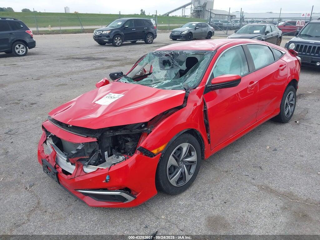 2HGFC2F66MH500031 2021 HONDA CIVIC photo no. 2