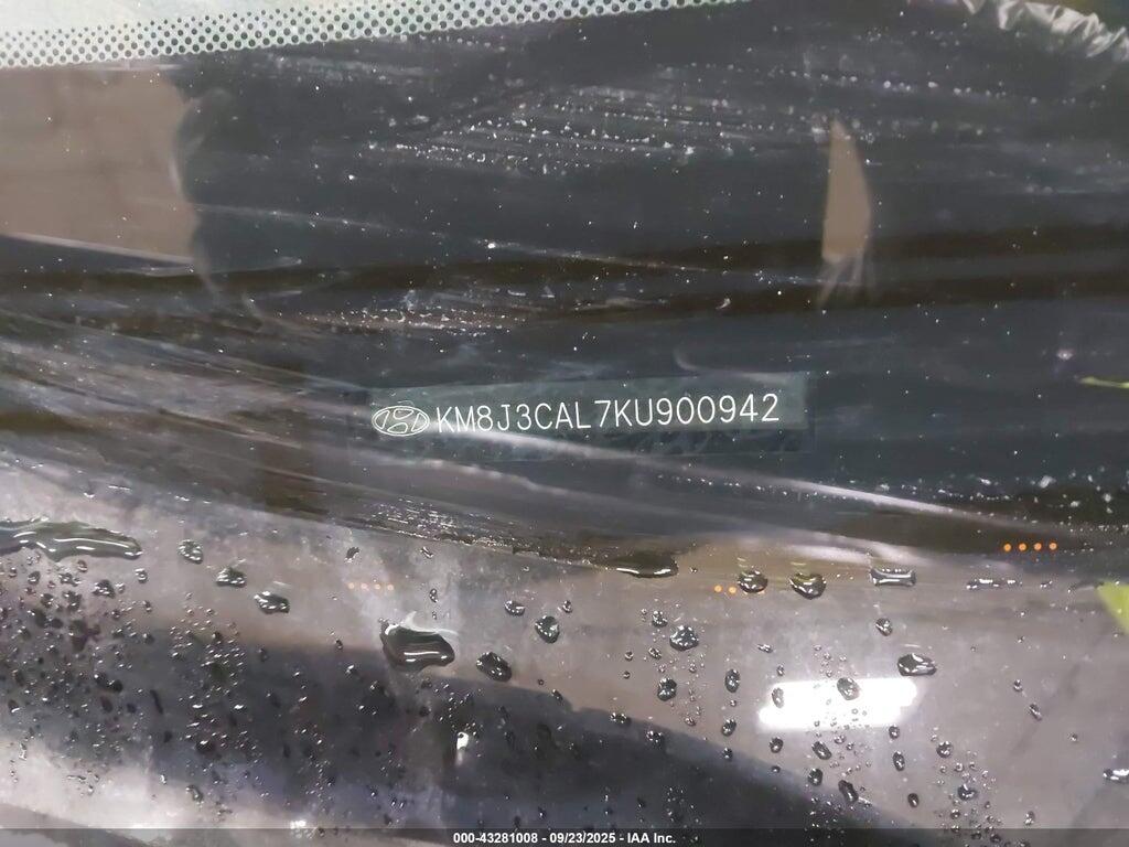 KM8J3CAL7KU900942 2019 HYUNDAI TUCSON photo no. 9